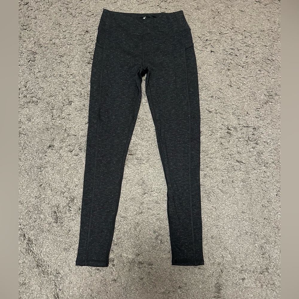 Women's Heather Grey Leggings, Size: XS